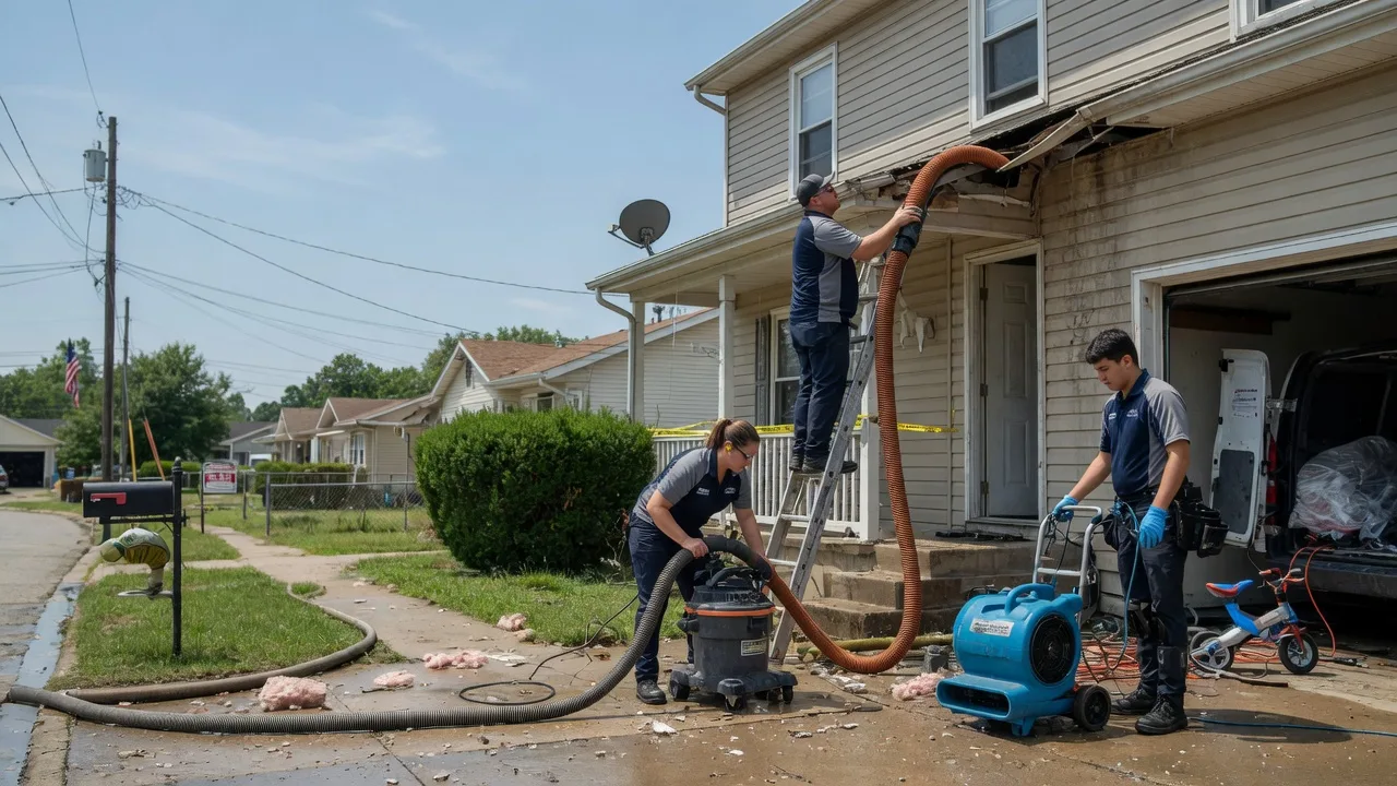 Water Damage Restoration in West Frankfort, IL near me